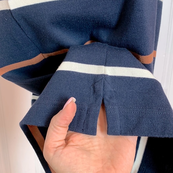 Striped BARBOUR navy sailor dress - Picture 8 of 10